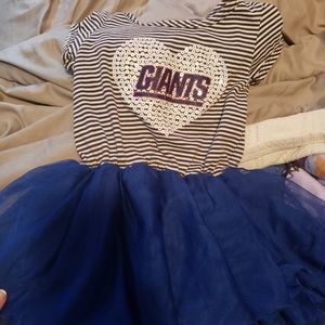 NY Giants tutu dress